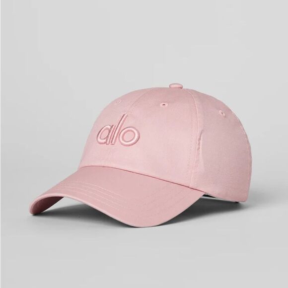 Alo Yoga off duty hat in ballet pink NWOT - Picture 2 of 2